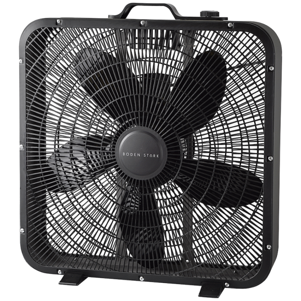Boden Stark 50cm Box Fan - Black
