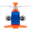 Edu-matic Flexi Build Mini Kit - Helicopter - 14 pcs