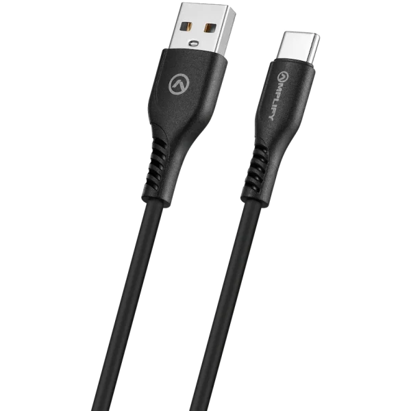 7-190 Amplify CoreCharge Series 1.2m USB-C Cable - Black