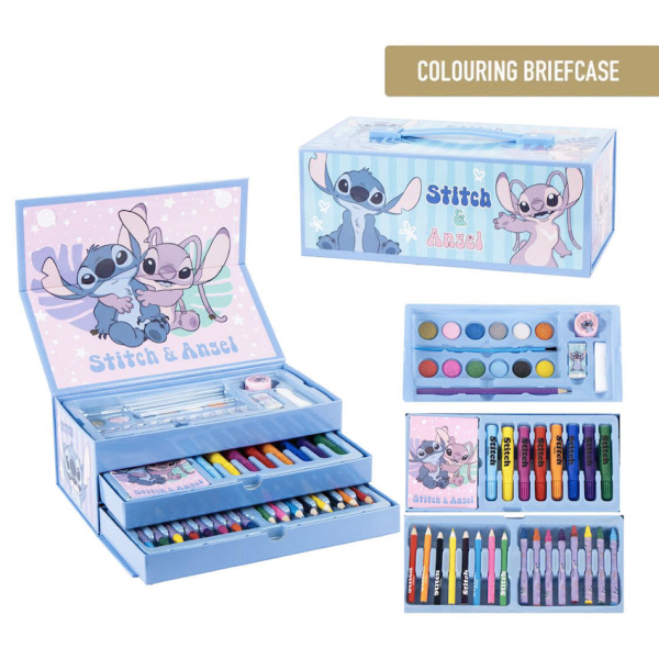 7-299 Stationery Chest Briefcase - Stitch