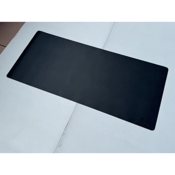 Everfurn Prime Faux Leather Desk Mat - Black