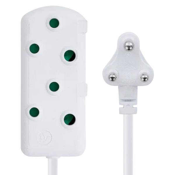 Ellies Side-by-Side Light Duty Extension Lead - 5m