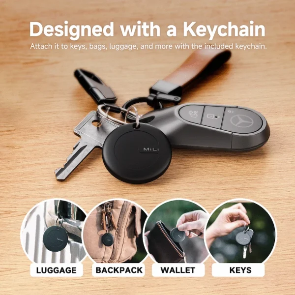 MiTag Android Tag with Keyring - 4 Pack