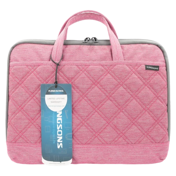 Kingsons 15.6" Ladies Bag Trace Series - Pink