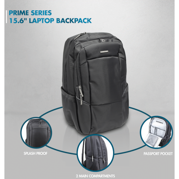 9-152 Kingsons Prime Series 15.6" Laptop Backpack