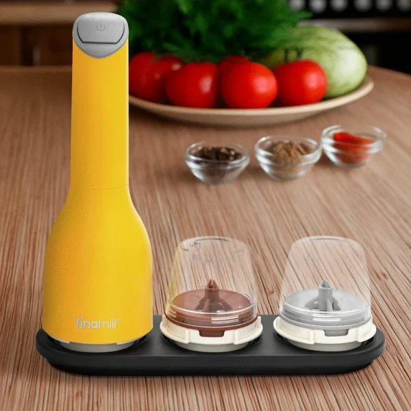 9-88 FinaMill Battery-Operated Grinder - Canary