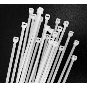 Ellies Cable Tie 2.5mm X 100mm - 20 PACK SIZE - WT