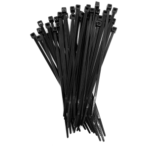 Ellies Cable Tie 2.5mm X 100mm - 50 PACK SIZE - BK