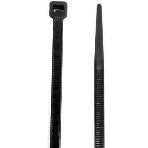 Ellies Cable Tie 4.8mm X 300mm - 100 PACK SIZE - BK