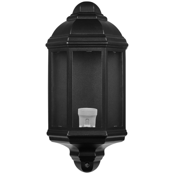 Ellies Forge Series - AC Wall Light - Aluminium + Glass - E27 Base -BK