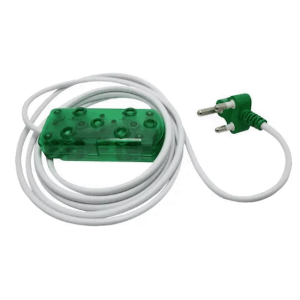 Ellies 2 Way Light Duty Coloured Extension Lead -5M