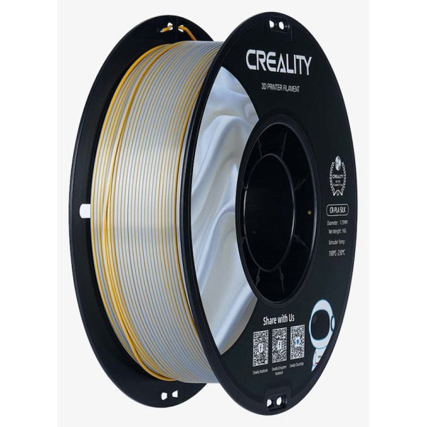Creality Dual Silk Filament PLA Golden-Silver 1kg