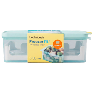 1-243 LocknLock Freezer Fit rect 3.5lt w/drain