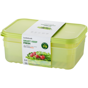 1-248 LocknLock Fresh Block rect 3.2lt 2pce