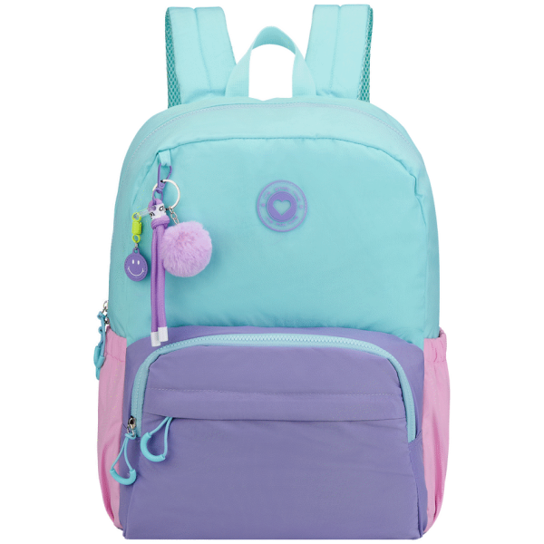 1-260 Loop Love Pastel Colour Block Backpack Mint