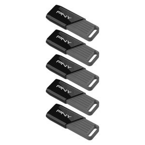 1-288 PNY 64GB USB 2.0 Flash Drive Value Pack - 5 Carded Units