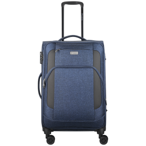 1-319 Travelwize Aurora 65cm 4-Wheel Spinner Trolley Case - Navy Melange