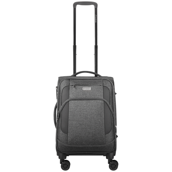 Travelwize Aurora 55cm 4-Wheel Spinner Trolley Case - Grey Melange