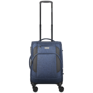 1-321 Travelwize Aurora 55cm 4-Wheel Spinner Trolley Case - Navy Melange