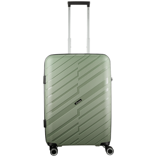 Travelwize Java PP 4-Wheel Spinner 65cm Luggage - Military