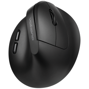 1-340 Volkano Curve Series Ergonomic Bluetooth Wireless mouse - Black