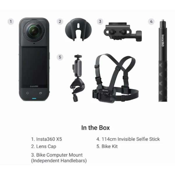 Insta360 X5 Cycling Bundle