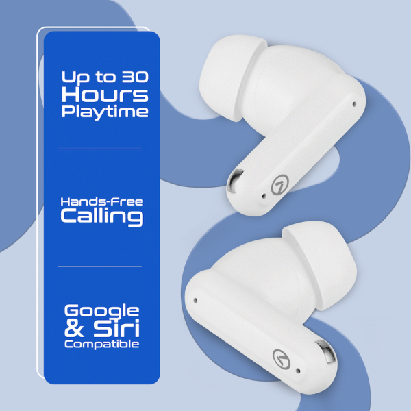 4-9 Amplify Cosmic Series ANC TWS Earphone - White
